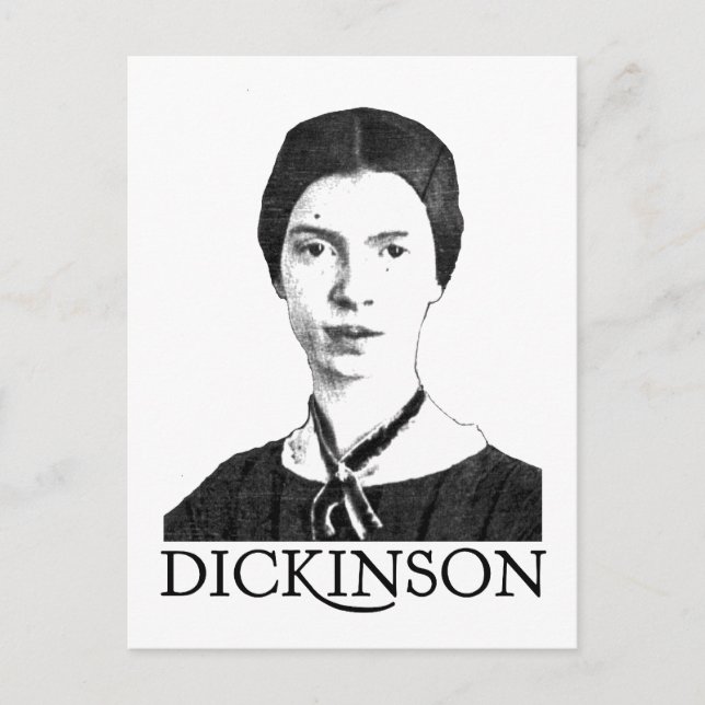 Postal Emily Dickinson (Anverso)