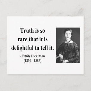 Postal Emily Dickinson Cita 7b