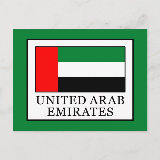 Postal Emiratos Árabes Unidos (Anverso)