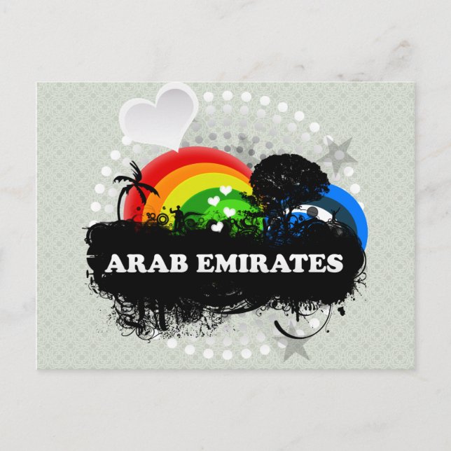 Postal Emiratos Árabes Unidos (Anverso)