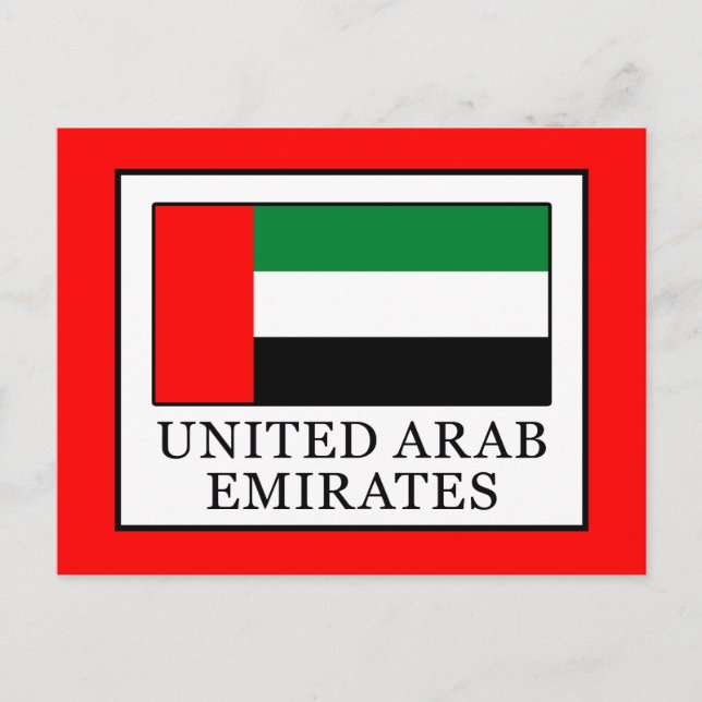 Postal Emiratos Árabes Unidos (Anverso)