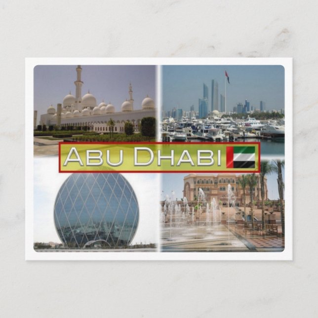 Postal Emiratos Árabes Unidos - Abu Dhabi - (Anverso)