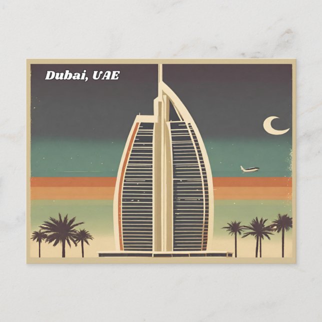 Postal Emiratos Árabes Unidos de Dubai (Anverso)