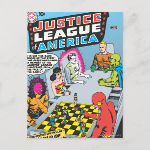 Postal Emisión de la Liga de Justicia de Estados Unidos #