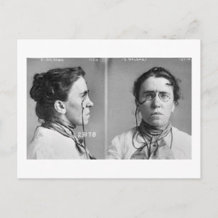 Postal Emma Goldman - anarquista, 1911