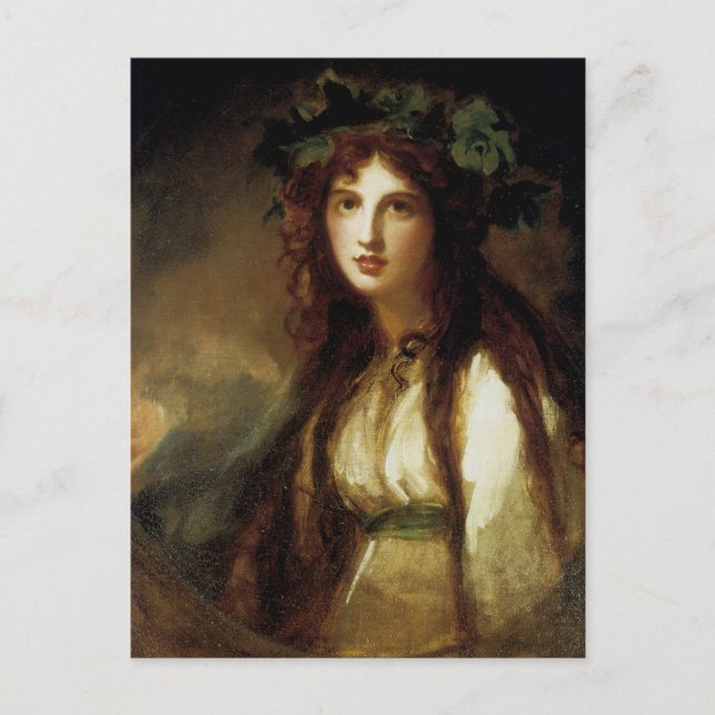 Postal Emma, Lady Hamilton (Anverso)