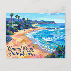 Postal Emma Wood State Beach California