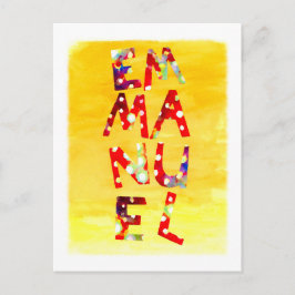Postal Emmanuel Postcard