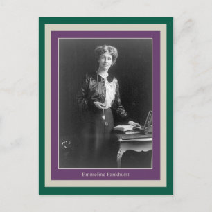 Postal Emmeline Pankhurst