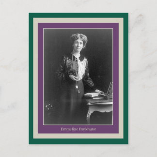 Postal Emmeline Pankhurst