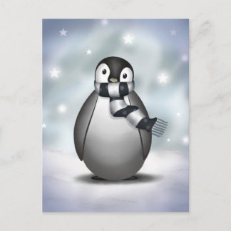 Postal Emmy the Emperor Penguin - Postcard