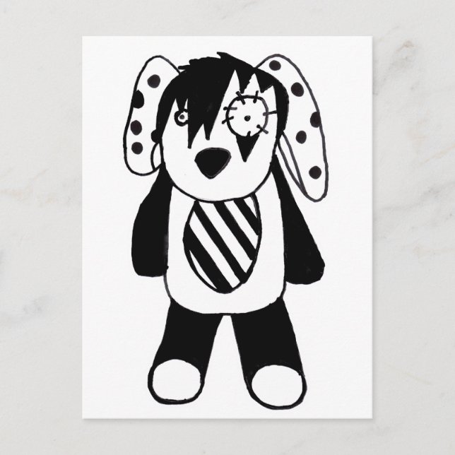 Postal Emo-mascota (Anverso)