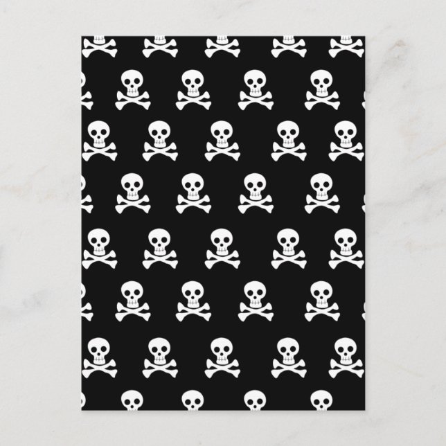 Postal Emo Skulls - Emo Alternativo Punk de Rock Grunge (Anverso)