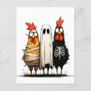 Postal Emocionante Bash de Halloween