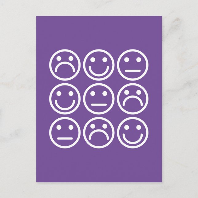 Postal Emociones mixtas (Anverso)