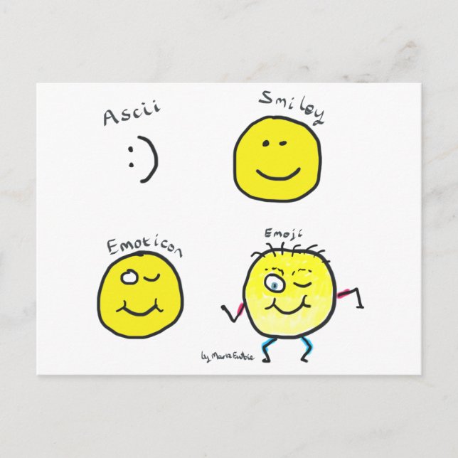 Postal Emoji (Anverso)