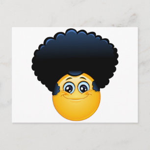 Postal emoji afro