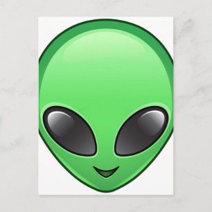 Postal emoji alienígena