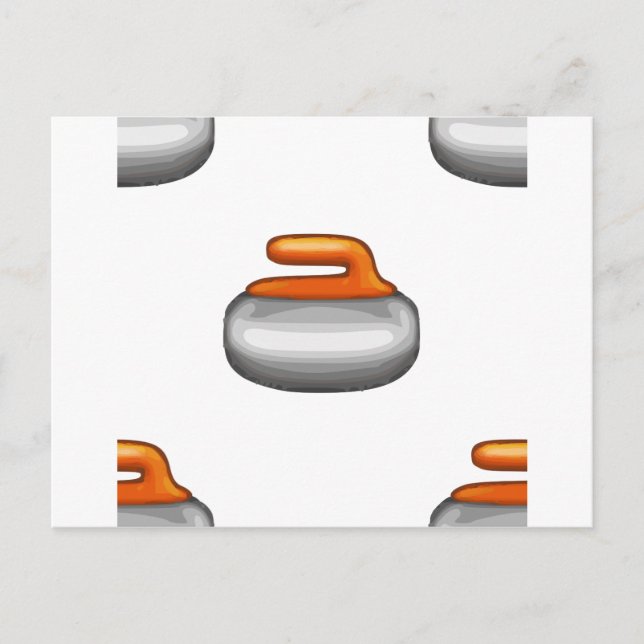 Postal Emoji Curling Stone (Anverso)