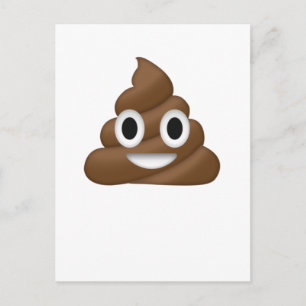 Postal Emoji Cute Poop