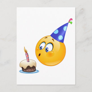 Postal emoji de cumpleaños