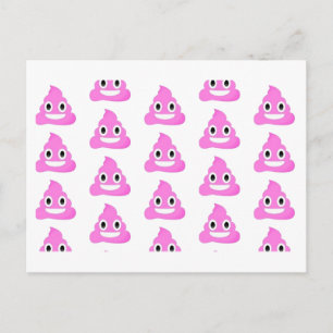 Postal Emoji de poop