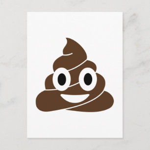 Postal Emoji de poop