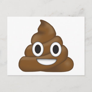 Postal Emoji de poop