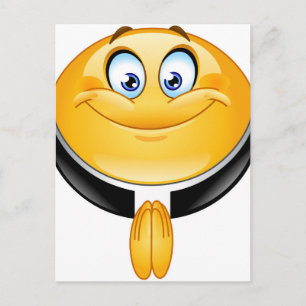 Postal emoji del sacerdote