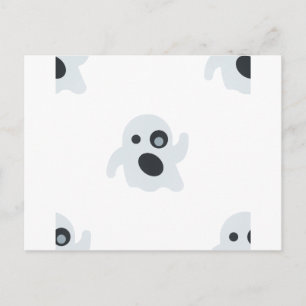 Postal emoji fantasma