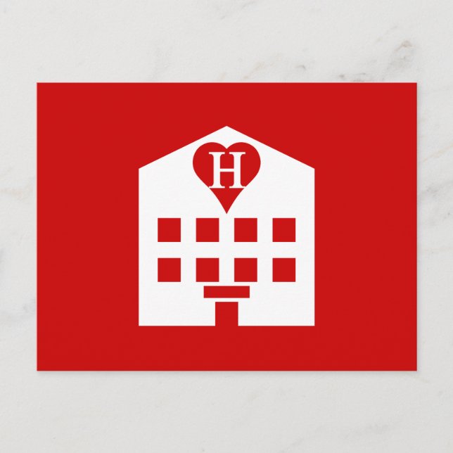 Postal Emoji japonesa del Love Hotel (Anverso)