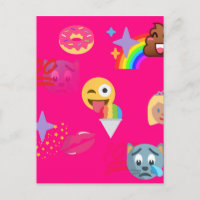 emoji rosa caliente