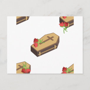 Postal emojis de ataúd