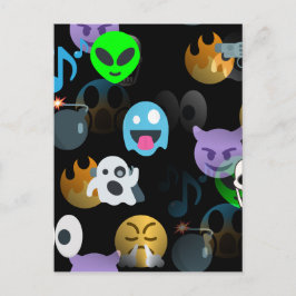 Postal emojis de halloween