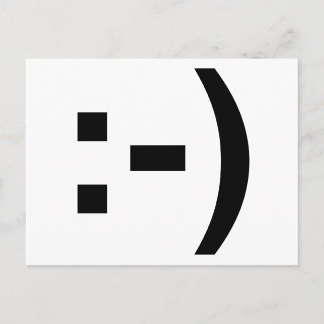 Postal Emoticon (Anverso)
