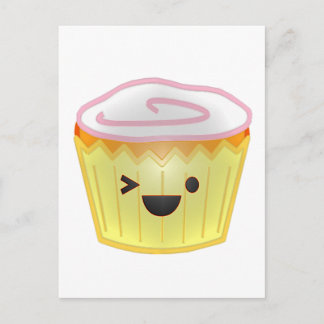 Postal Emoticon Cupcake