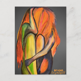 Postal Emotionales Be Kind yourself Design