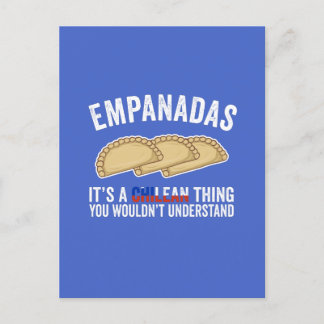 Postal Empanadas es algo chileno que no entenderías