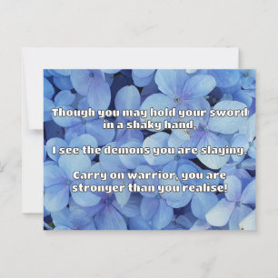 Postal Empath Warrior Positive Citation Animation
