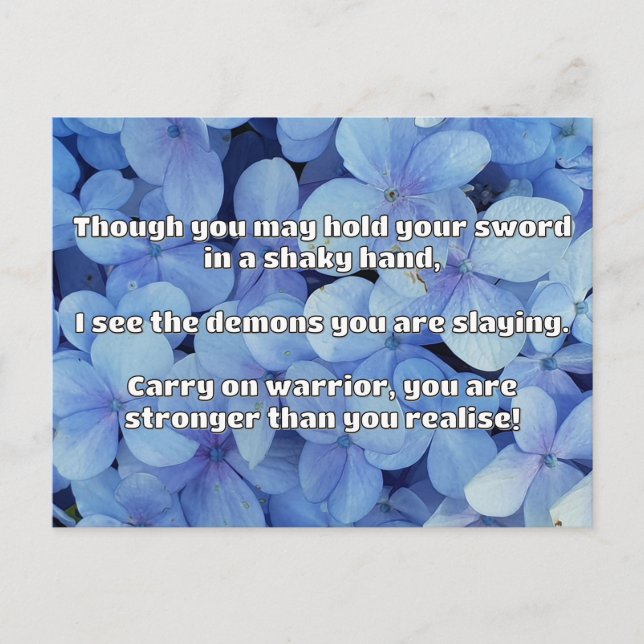 Postal Empath Warrior Positive Citation Animation (Anverso)