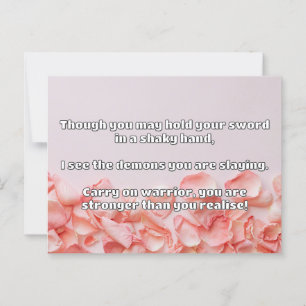 Postal Empath Warrior Positive Citation Animation