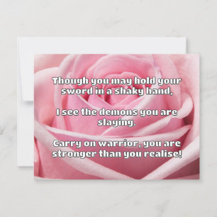 Postal Empath Warrior Positive Citation Animation