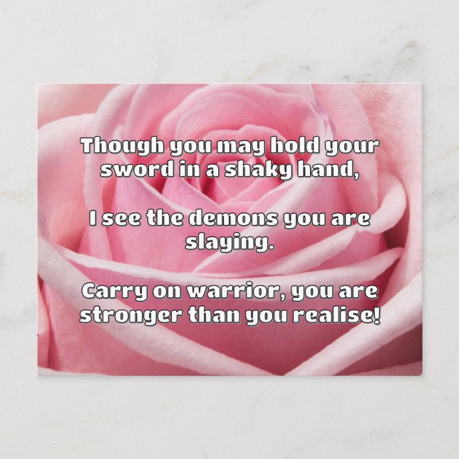Postal Empath Warrior Positive Citation Animation (Anverso)