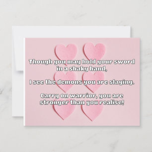 Postal Empath Warrior Positive Citation Animation