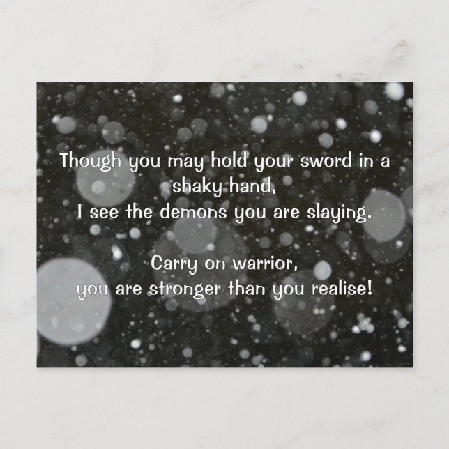 Postal Empath Warrior Positive Citation Animation (Anverso)