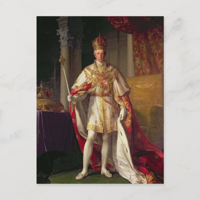 Postal Emperador Franz II de Austria (Anverso)