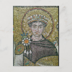 Postal Emperador Justinian I c.547 AD