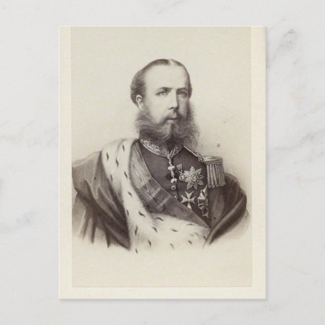 Postal Emperador Maximiliano de México #029M (Anverso)