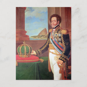 Postal Emperador Pedro I del Brasil, 1825