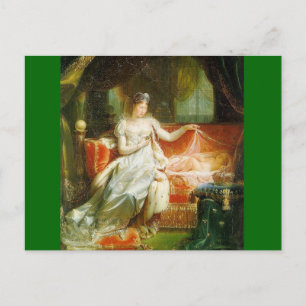 Postal Emperatriz Marie-Louise con el rey de Roma